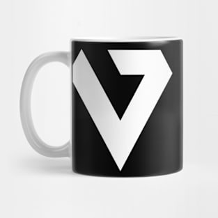 Iconic White Logo Mug